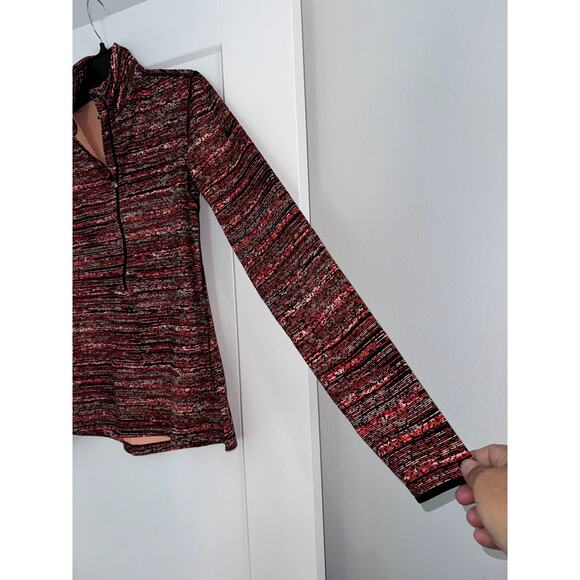 Nike Pro Dri-Fit Women’s Large 1/2 Zip Training Top Multicolor - Picture 4 of 9